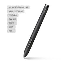 Huion Rechargeable Digital Pen Stylus P80 for Graphics Drawing Tablet Black Drawing Pad price