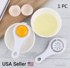 1 PC Egg Yolk Separator Protein Separation Divider Tool Food Grade Egg Tool New Divider & Separator price