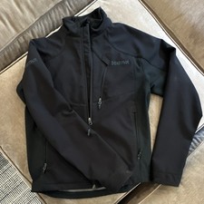 Barely worn black Marmot Men's Windstopper GORE jacket Men’s S orig. $129 Outdoor Coat price