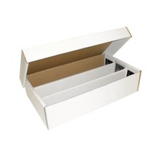 BCW Super Shoe Storage Box* (3000 CT) Holds over 600 Top Loads Sports Cards MTG Shoe Storage Box price