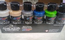 Wicked Colors 2-Ounce Wicked Airbrush Set, Pearl Bead Paint price