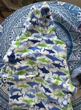Toddler Swim/Bath Robe Size 2 Sharks Adorable! 2 Sun hats Summer Clothing EUC Baby Bathrobe price
