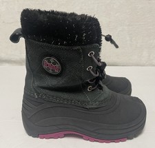 Totes Harper Mid Girls Waterproof Winter Boots Size 2 Girls' Boots price