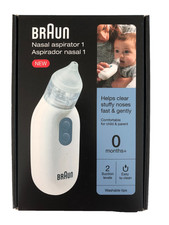 Braun Electric Nasal Aspirator - Mucus Remover, Blocked Nose Relief | Electric Nasal Aspirator price