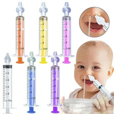 2PCS Silicone Baby Nasal Aspirator Syringe Set - Gentle Nose Cleaner for Kids Nasal Aspirator price