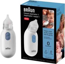 Braun Electric Nasal Aspirator - Mucus Remover, Blocked Nose Relief | Electric Nasal Aspirator price