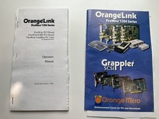 Orange Micro FireWire 1394 Series Manuals Brochure Lot Vintage Mac PC USB & Firewire Products price