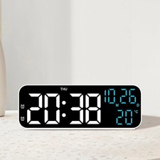 LED Digital Alarm Clock USB Desk Clock Date Temperature Snooze Dimmer Timer Desk Clock price