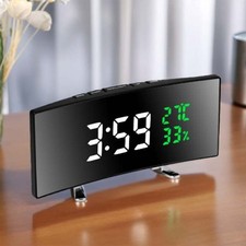 Digital LED Large Display Wall Desk Alarm Clock With Calendar Temperature Date Desk Clock price