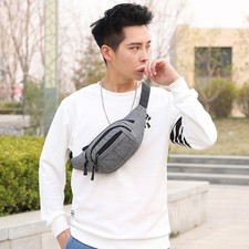 Men Women Fanny Pack Belt waist Bag Cross body Sling Shoulder Travel Sport Pouch Men's Sports Bag price