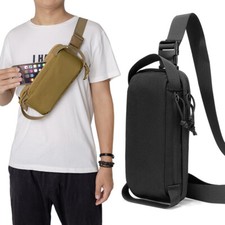 TACTICAL Compact EDC Chest Bag Concealed Carry Shoulder Bag for Travel Hiking Men's Sports Bag price