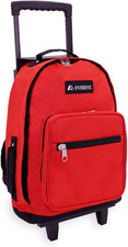Wheeled Backpack - Standard, Red, One Size,1045Wh-Rd/Bk Men's Sports Bag price