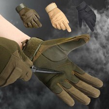 Tactical Training Full Finger Gloves Tough Outdoor Military Combat Riding Gloves Gloves (Outdoor) price
