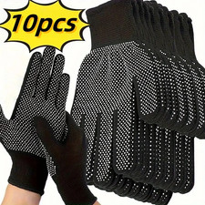 10 pcs Nylon Gloves Breathable Non Slip Outdoor Work Gloves Gloves (Outdoor) price