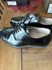Florsheim Kids SIZE 7 Cap Toe Black Leather Oxford High Quality Shoe Boys' Casual Shoes price