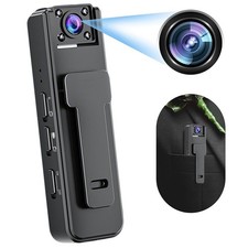 Mini Police Body Camera 1080P Video Audio Recorder Pocket Night Vision Cam  US Recorder price