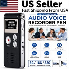Digital Voice Recorder Dictaphone MP3 WAV Audio Recorder USB MP3 Player Lecture Recorder price
