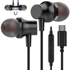 HIFI Bass Stereo Wired Earbuds Headset In-Ear Earphone Headphone MIC USB-C Headphones price