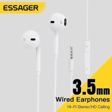 Essager 3.5mm Wired Earphones In-Ear Headset with Microphone Stereo Headphones Headphones price