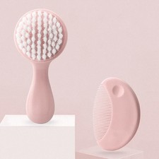 Cute 2 in 1 Eco-Friendly Infant Care Baby Comb Brush Set Soft Bristles Hair Brus Baby Hair Brush-Comb price