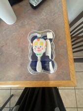 Vintage Sanitoy Inc. Baby Hair Brush and Comb Set with Clown Design No. 1604 Baby Hair Brush-Comb price
