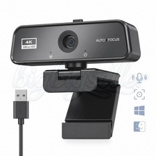 4K Webcam USB for PC Autofocus Web Camera w Microphone Plug &Play 90° Wide Angle Web Cameras price