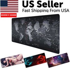 Extended Gaming Mouse Pad Desk Keyboard Mat Large Size 800MM X 300MM 31x12 Gaming Mouse Pad price