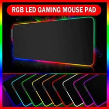 Gaming Mouse Pad RGB LED Light Computer Keyboard Mouse Mat  XXL Extra Large Size Gaming Mouse Pad price