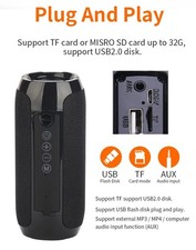 Portable Bluetooth Wireless Speaker Waterproof Stereo Bass USB TF FM Radio Bluetooth Speaker price