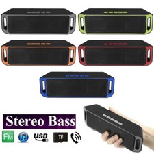 Bluetooth Wireless Portable Speaker Waterproof Stereo Bass USB TF FM Radio LOUD Bluetooth Speaker price