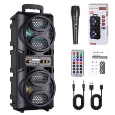 3000W Portable Bluetooth Speaker Sub woofer Heavy Bass Sound System Party+Remote Bluetooth Speaker price