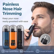 Nose Ear Hair Trimmer for Men - USB C Rechargeable Portable Fast Charge, Compact Hair Clippers price