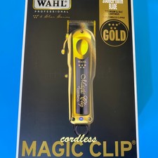 Wahl Professional 5 Star Cordless GOLD MAGIC CLIP Clipper w/ Stand 8148-700 Hair Clippers price