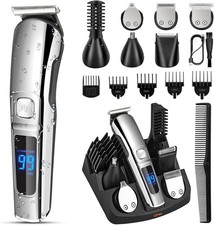 Waterproof Beard Trimmer Cordless Hair Clipper Nose Body Grooming Kit for Men Hair Clippers price