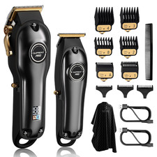 PRO Professional Hair Clippers for Men- Hair Cutting Kit & Zero Gap T-Blade Trim Hair Clippers price