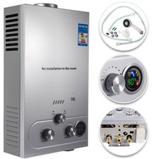 18L 36KW LPG Propane Gas Tankless Hot Water Heater On-Demand Instant Boiler 5GPM Water Heaters price