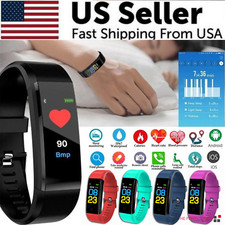 Fitness Smart Watch Activity Tracker Heart Rate For Women Men Oxygen BP Monitor Smart Bracelet price