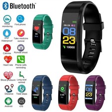 Fitness Smart Watch Activity Tracker Heart Rate For Women Men Oxygen BP Monitor Smart Bracelet price