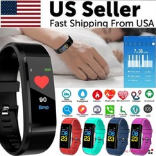 Fitness Smart Watch Activity Tracker Heart Rate For Women Men Oxygen BP Monitor Smart Bracelet price