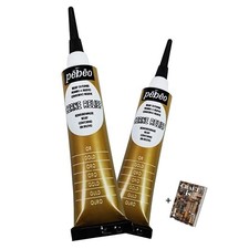 Pebeo Vitrail Cerne Relief Outliner 2 Pack Gold Dimensional Paint Relief Paste Relief Paste price