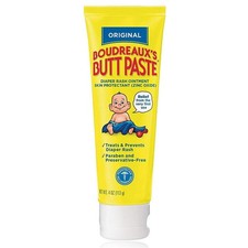 Boudreaux's Butt Paste Diaper Rash Cream Treatment 16% Rash Relief Cream 4 OZ. Relief Paste price