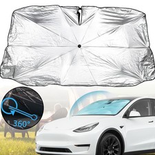 Car Windshield Sun Shade Front Window Umbrella Foldable Cover Sunshade Visor US Sunshade price