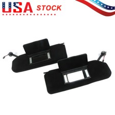 NEW Pair Black Sun Visor Sunshade For 1997-2004 Chevrolet Corvette C5 10442034 Sunshade price