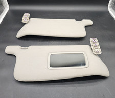 04 - 11 Chevy Colorado GMC Canyon Sun Visors Sunvisors Grey Gray  LH RH Pair Set Sunshade price