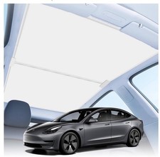 For Tesla Model Y Sunshade Roof Glass Roof Sun Shade Foldable Cover No Sag & G Sunshade price