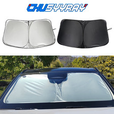 Windshield Sun Shade 55.11x33.46" - UV/Heat Block Visor For Car Protection Sunshade price