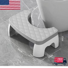 Non-slip Toilet Step Stool Squatty-Potty Bathroom Squat Chairs Furniture* Standard Stool price