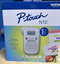 Brother P-Touch PT-N10 Personal Handheld Label Maker Portable & Prints on B-TAG Label Maker price