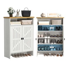 5-Tier Shoe Cabinet Shoes Storage Organizers MDF With Door for Entryway, Closet Shoe Cabinet price