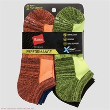 Hanes Premium Boys' 6pk No Show Socks - Colors May Vary L *SEE DEAL!!!* Boys' Socks price